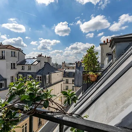 Centre Dernier Etage Vue Ascenseur شقة باريس