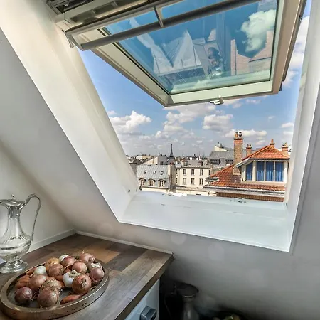 Centre Dernier Etage Vue Ascenseur *