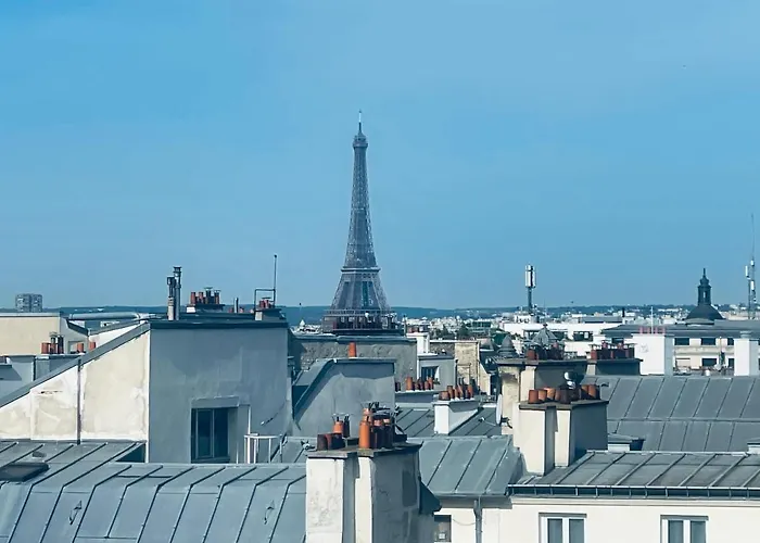 Centre Dernier Etage Vue Ascenseur *