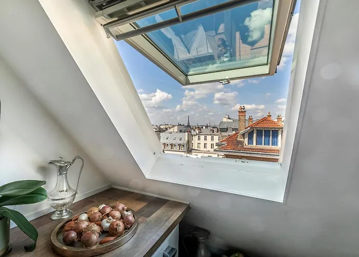 Centre Dernier Etage Vue Ascenseur *