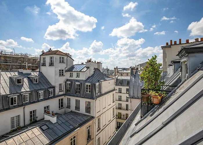 Centre Dernier Etage Vue Ascenseur Παρίσι