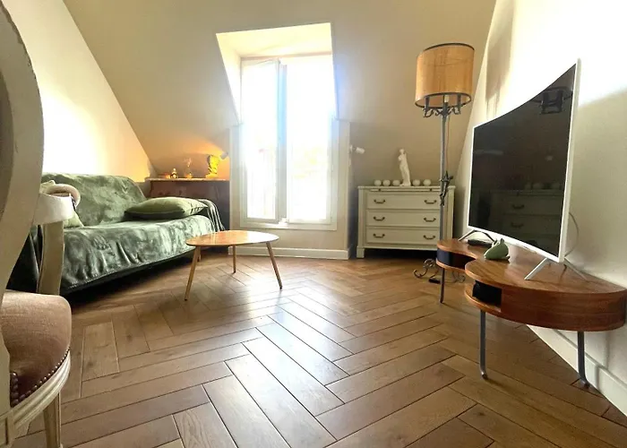 Centre Dernier Etage Vue Ascenseur Παρίσι