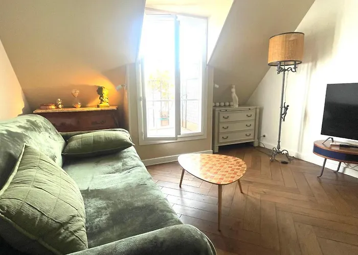 Centre Dernier Etage Vue Ascenseur